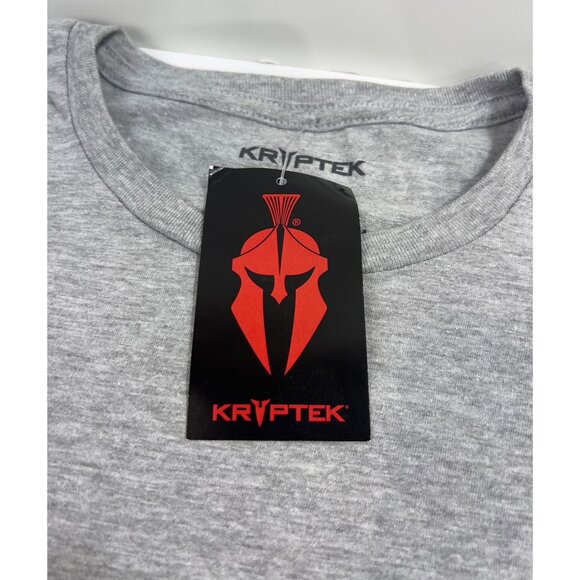 Kryptek Vintage Flag T-Shirt Mens XXXL Sport Gray New W/Tags - Picture 2 of 5